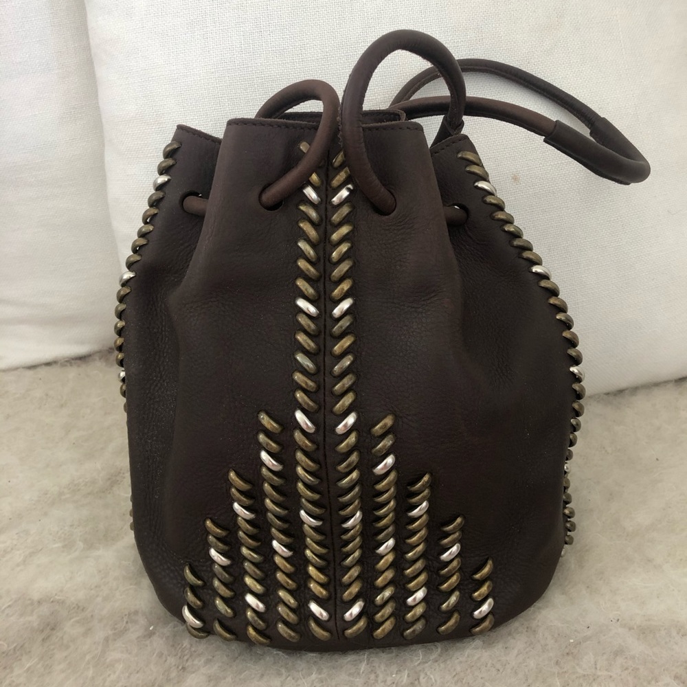 Will Leather Goods studded satchel